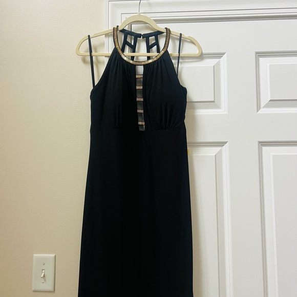 NWT Chic Black Backless Maxi Gown size 12 - Picture 2 of 10
